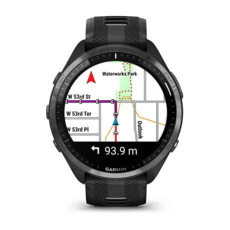 Garmin Forerunner 965 Smartwatch White-Black-Amp Yellow #- 53 Degrees North 