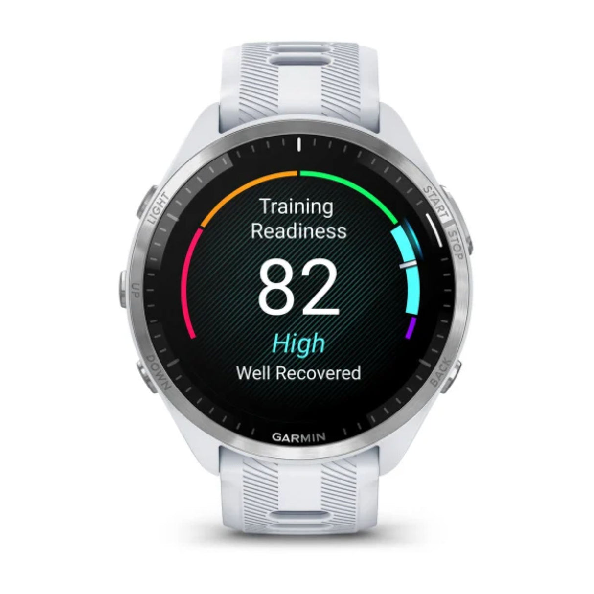 Garmin Forerunner 965 Smartwatch White-Black-Amp Yellow #- 53 Degrees North 