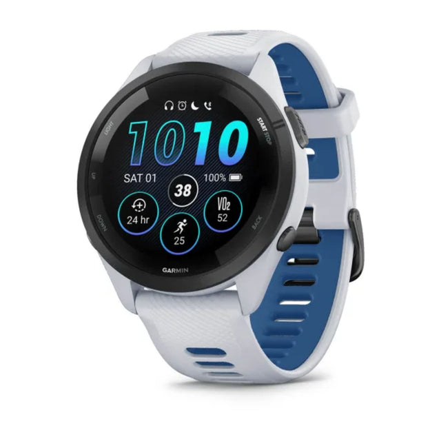 Garmin Forerunner 265 Music Smartwatch Whitestone-Aqua-Black - 53 Degrees North 