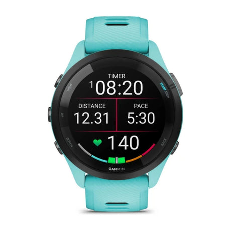 Garmin Forerunner 265 Music Smartwatch Whitestone-Aqua-Black - 53 Degrees North 