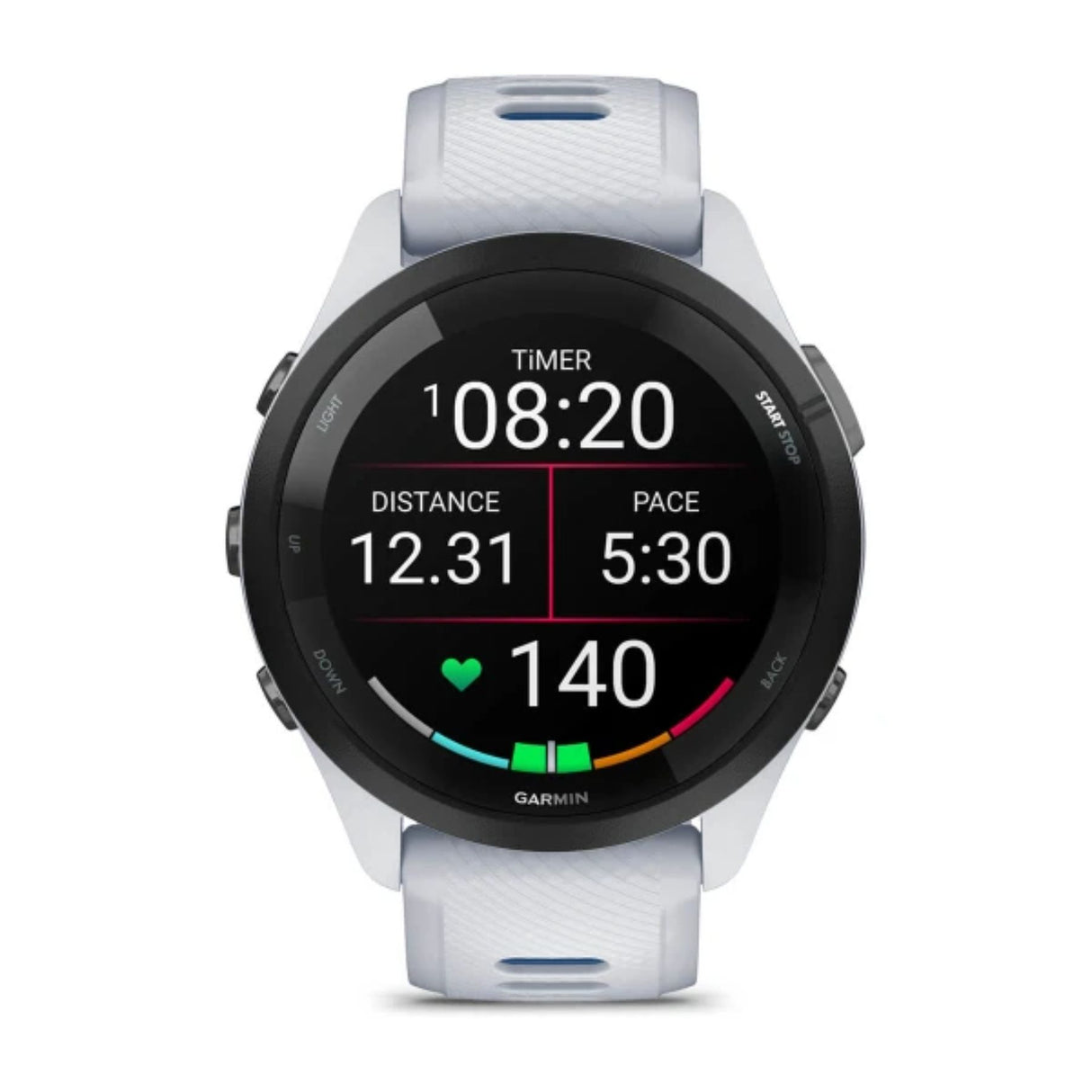 Garmin Forerunner 265 Music Smartwatch Whitestone-Aqua-Black - 53 Degrees North 