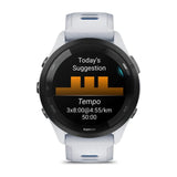 Garmin Forerunner 265 Music Smartwatch Whitestone-Aqua-Black - 53 Degrees North 