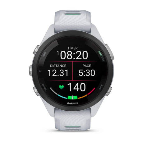 Garmin Forerunner 265S - 42mm Music Smartwatch White-Pink - 53 Degrees North 