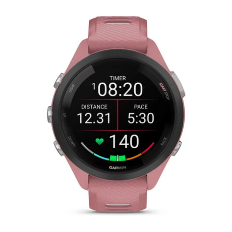Garmin Forerunner 265S - 42mm Music Smartwatch White-Pink - 53 Degrees North 