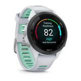 Garmin Forerunner 265S - 42mm Music Smartwatch White-Pink - 53 Degrees North 