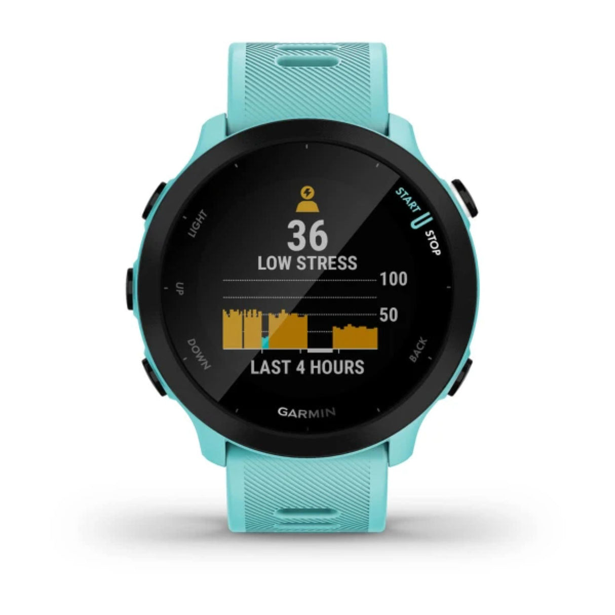 Garmin Forerunner 55 Smartwatch Aqua-Black - 53 Degrees North 