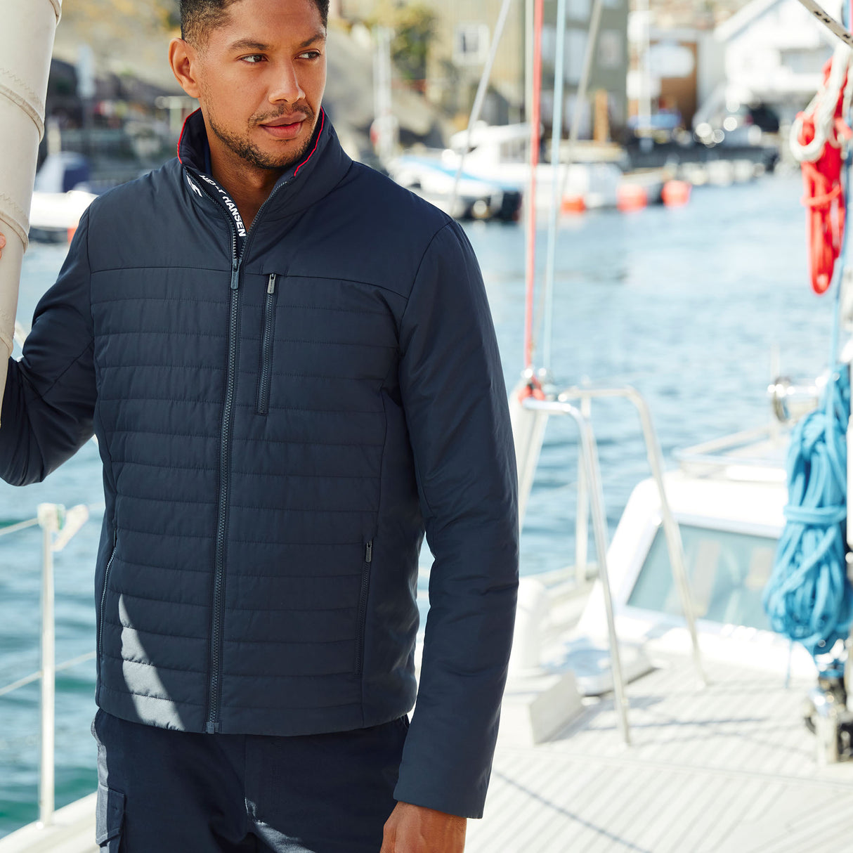 Helly Hansen Men's Crew Insulator Jacket 2.0 Navy / Small-Navy / Medium-Navy / Large-Navy / X-Large-Navy / XX-Large - 53 Degrees North 