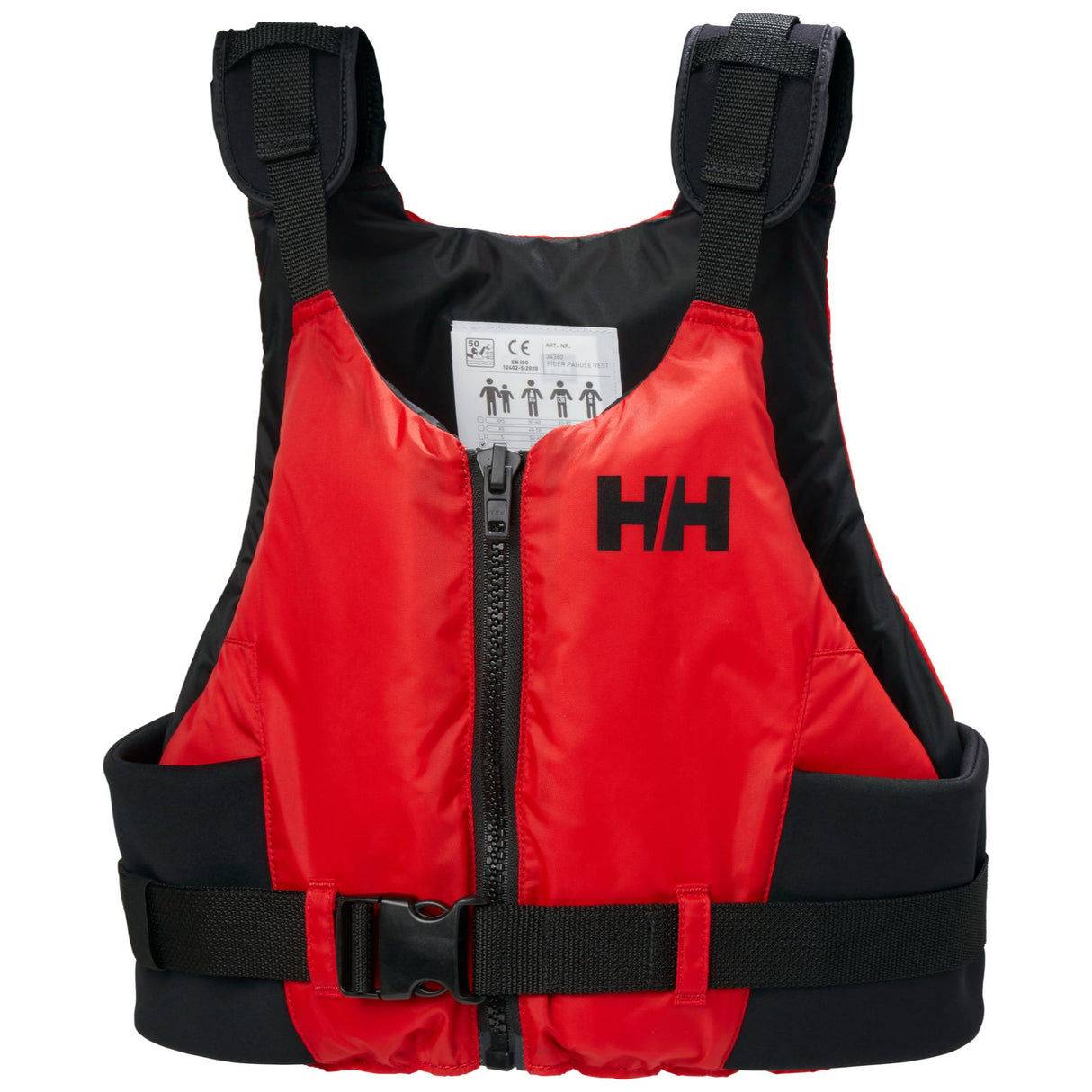 Helly Hansen Rider Paddle Life Vest Alert Red / 30-40kg-Alert Red / 40-50kg-Alert Red / 50-60kg-Alert Red / 60-70kg-Alert Red / 70-90kg - 53 Degrees North 