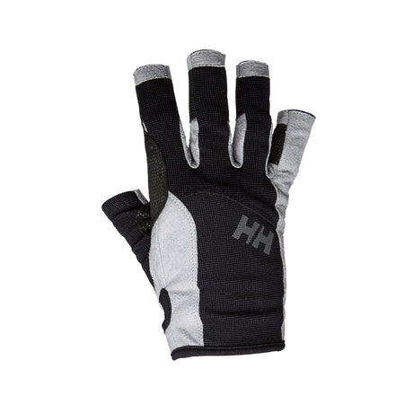 Helly Hansen Sailing Short Gloves Black / X-Small-Black / Small-Black / Medium-Black / Large-Black / X-Large - 53 Degrees North 
