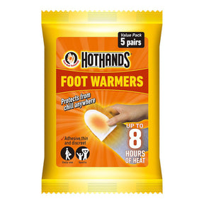 HotHands Foot Warmers Pack of 2-Pack of 5 #- 53 Degrees North 