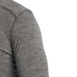 Icebreaker Men's 200 Oasis Long Sleeve Crewe Flagstone / Small-Flagstone / Medium-Flagstone / Large-Flagstone / X-Large-Flagstone / XX-Large - 53 Degrees North 
