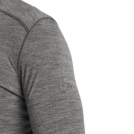 Icebreaker Men's 200 Oasis Long Sleeve Crewe Flagstone / Small-Flagstone / Medium-Flagstone / Large-Flagstone / X-Large-Flagstone / XX-Large - 53 Degrees North 