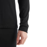 Icebreaker Men's Merino 200 Oasis Crewe Thermal Top Black / Small-Black / Medium-Black / Large-Black / X-Large-Black / XX-Large - 53 Degrees North 