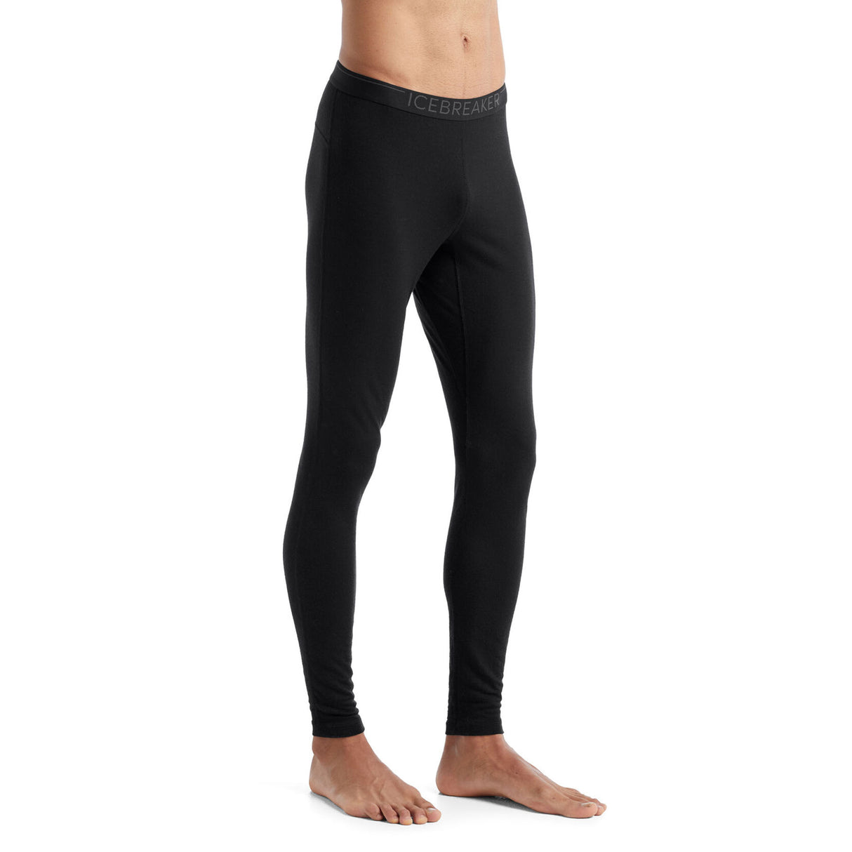 Icebreaker Men's Merino 200 Oasis Thermal Leggings Black / Small-Black / Medium-Black / Large-Black / X-Large-Black / XX-Large - 53 Degrees North 
