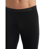 Icebreaker Men's Merino 200 Oasis Thermal Leggings Black / Small-Black / Medium-Black / Large-Black / X-Large-Black / XX-Large - 53 Degrees North 