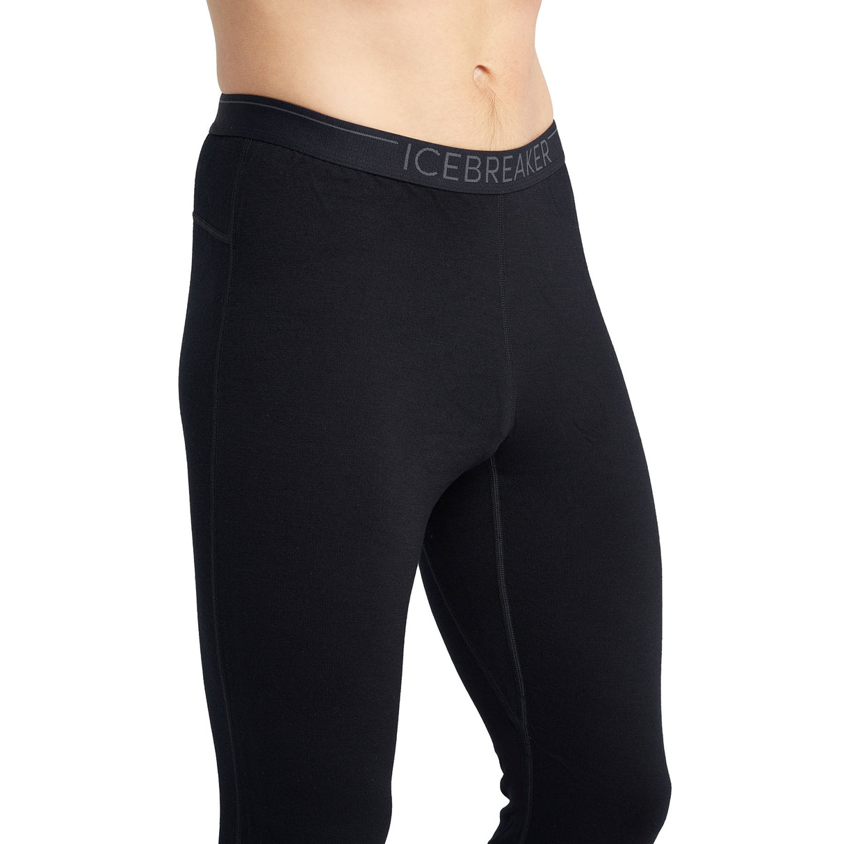 Icebreaker Men's Merino 260 Tech Leggings Black / Small-Black / Medium-Black / Large-Black / X-Large-Black / XX-Large - 53 Degrees North 