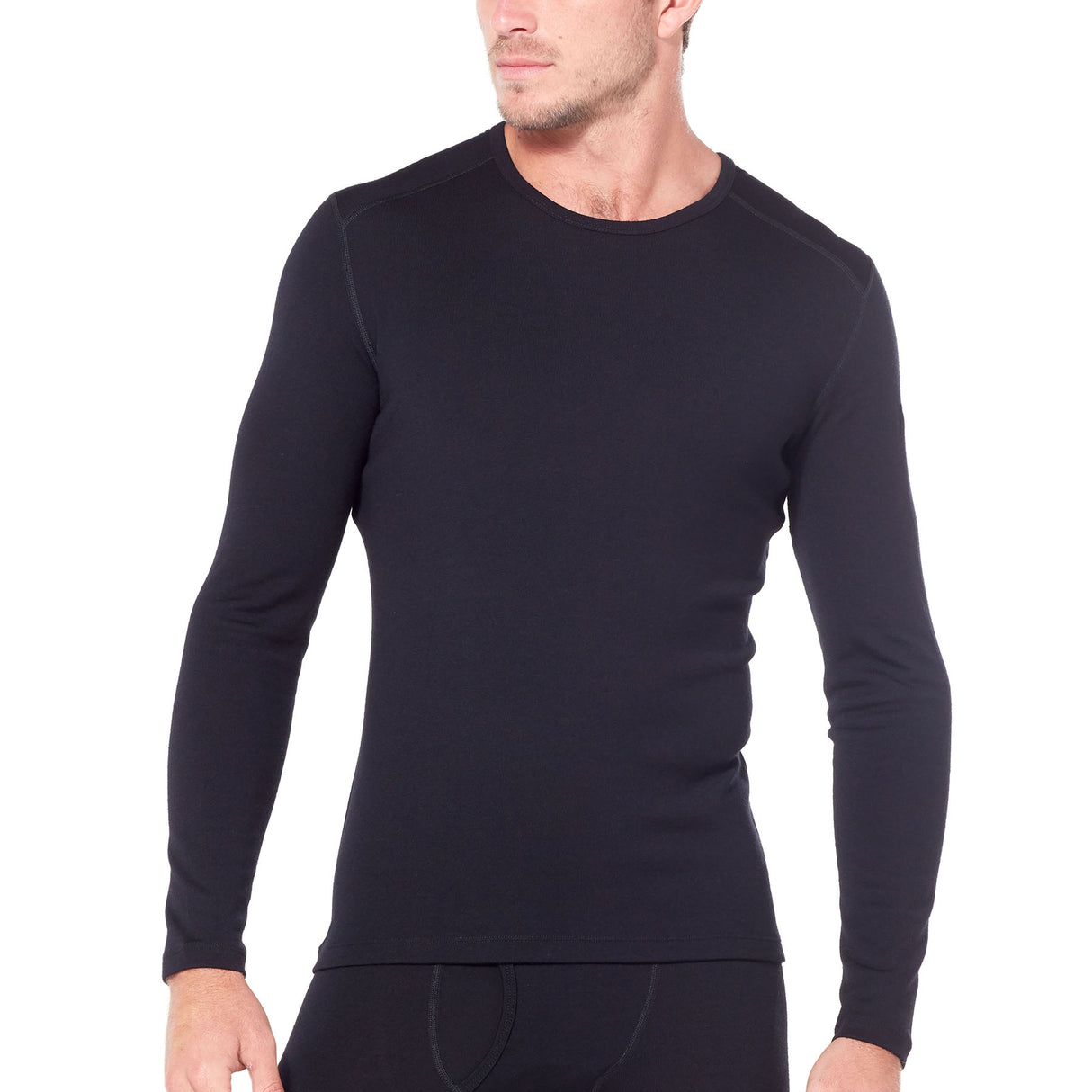 Icebreaker Men's Merino 260 Tech Long Sleeve Crewe Thermal Top Loden / Small-Loden / Medium-Loden / Large-Loden / X-Large-Loden / XX-Large - 53 Degrees North 