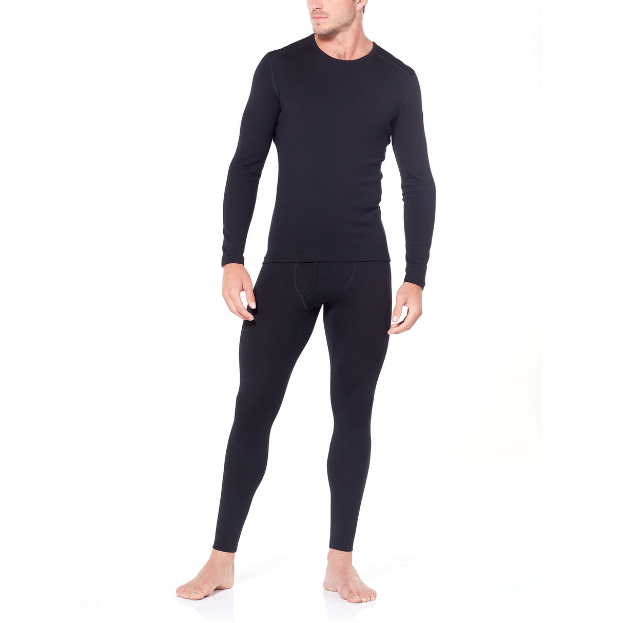 Icebreaker Men's Merino 260 Tech Long Sleeve Crewe Thermal Top Loden / Small-Loden / Medium-Loden / Large-Loden / X-Large-Loden / XX-Large - 53 Degrees North 