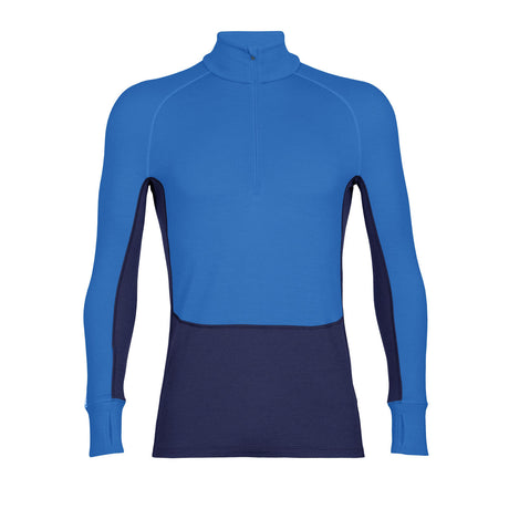 Icebreaker Men's Zoneknit 260 Long Sleeve Half Zip Base Layer Top Jet Heather / Small-Jet Heather / Medium-Jet Heather / Large-Jet Heather / X-Large-Jet Heather / XX-Large - 53 Degrees North 