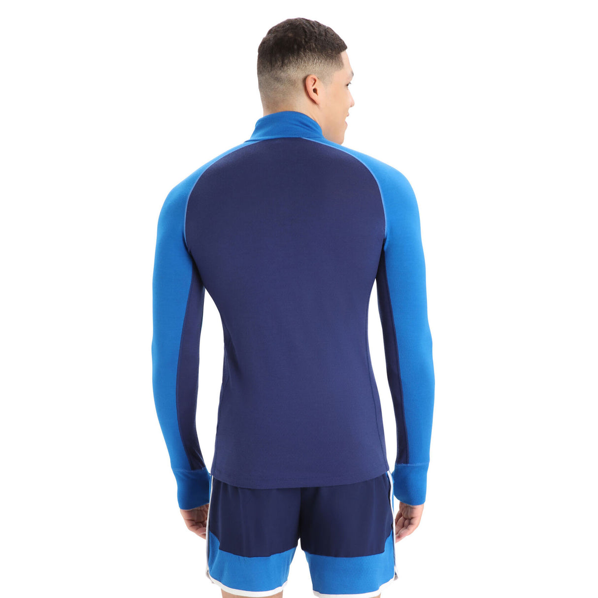Icebreaker Men's Zoneknit 260 Long Sleeve Half Zip Base Layer Top Jet Heather / Small-Jet Heather / Medium-Jet Heather / Large-Jet Heather / X-Large-Jet Heather / XX-Large - 53 Degrees North 
