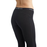 Icebreaker Women's Merino 200 Oasis Leggings Black / X-Small-Black / Small-Black / Medium-Black / Large-Black / X-Large - 53 Degrees North 