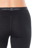 Icebreaker Women's Merino 200 Oasis Leggings Black / X-Small-Black / Small-Black / Medium-Black / Large-Black / X-Large - 53 Degrees North 