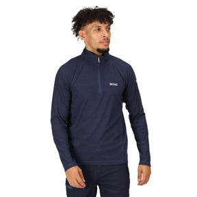 Regatta Men's Montes Half Zip Fleece Pullover Nephrite Green/Black / Small-Nephrite Green/Black / Medium-Nephrite Green/Black / Large-Nephrite Green/Black / X-Large-Nephrite Green/Black / XX-Large #- 53 Degrees North 