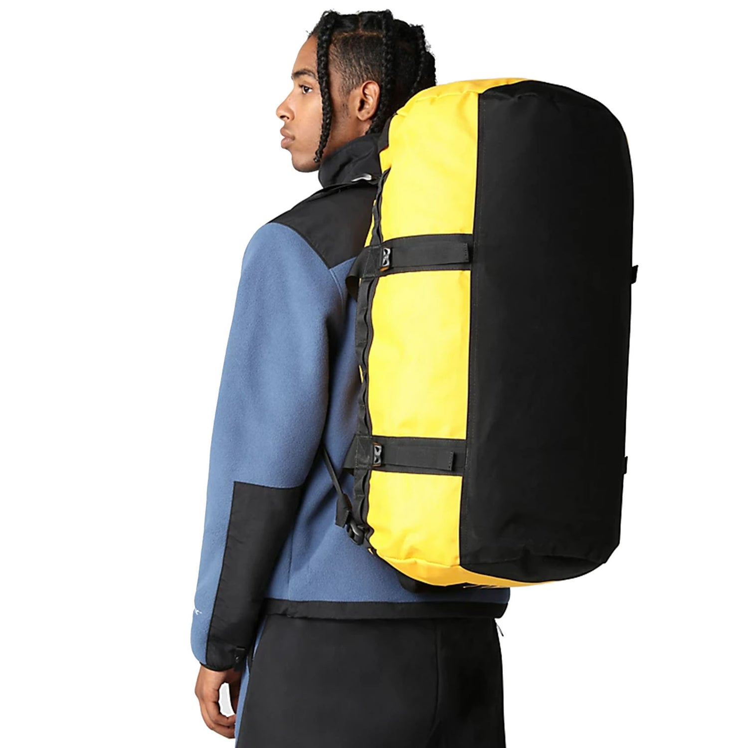 The North Face Base Camp Duffel - Large TNF Black/TNF White-Summit Gold/TNF Black #- 53 Degrees North 