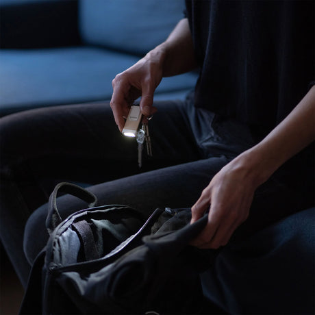 Ledlenser K4R Keyring Torch Grey-Rose Gold - 53 Degrees North 