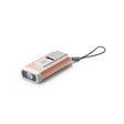 Ledlenser K6R Safety Keychain Light with Alarm Rose Gold - 53 Degrees North