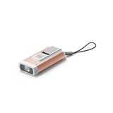 Ledlenser K6R Safety Keychain Light with Alarm Rose Gold-Grey - 53 Degrees North 