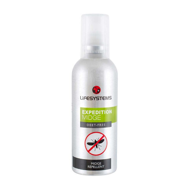Lifesystems Midge DEET Free Repellent 100 ml - 53 Degrees North 