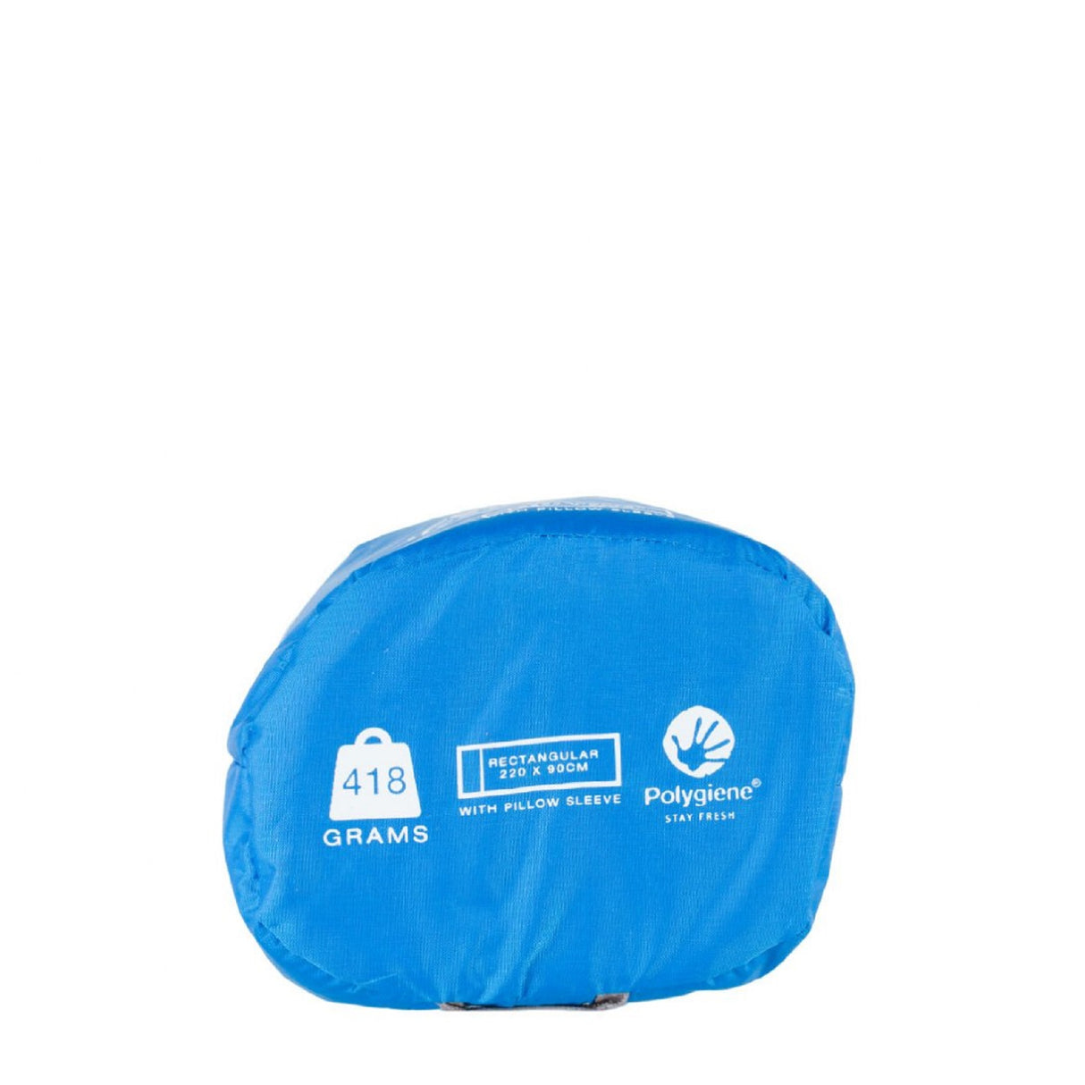 Lifeventure Cotton Sleeping Bag Liner Blue / Mummy-Blue / Rectangular - 53 Degrees North 