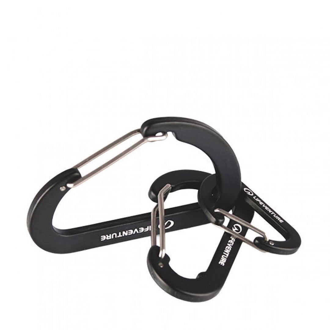 Lifeventure Karabiners - Pack of 3 Default Title - 53 Degrees North 