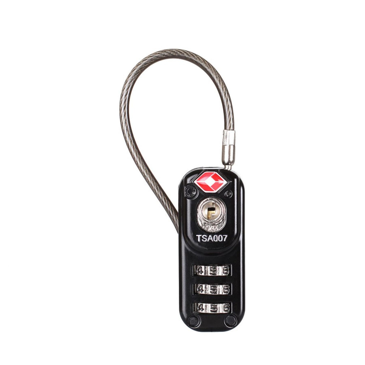 Lifeventure TSA Combination Zipper Lock Black - 53 Degrees North 