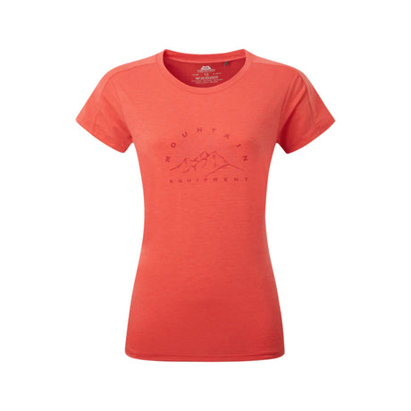 Mountain Equipment Women's Headpoint Ray T-Shirt Pop Red / X-Small-Pop Red / Small-Pop Red / Medium-Pop Red / Large-Pop Red / X-Large #- 53 Degrees North 