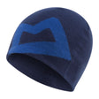 Mountain Equipment Branded Knitted Beanie Medieval/Lapis Blue-Raven/Shadow #- 53 Degrees North 