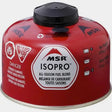 MSR IsoPro Fuel Canister - 113 g Red - 53 Degrees North