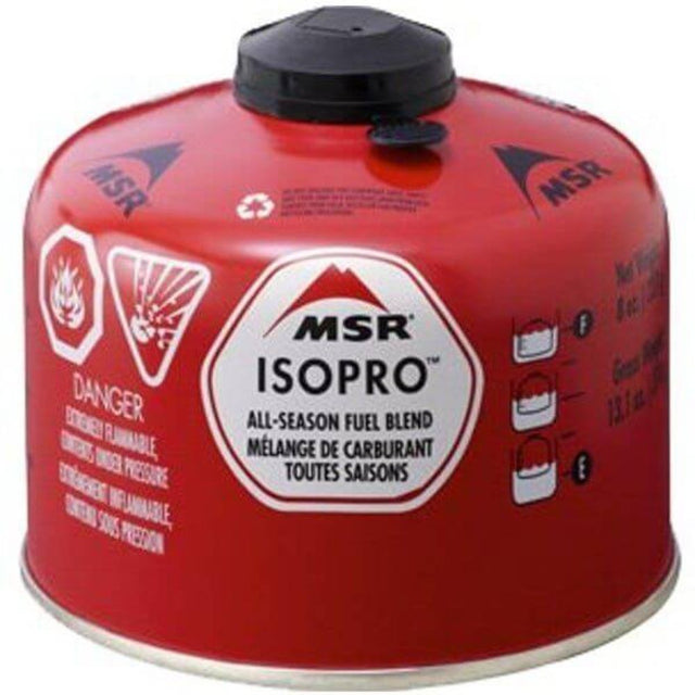 MSR IsoPro Fuel Canister - 227 g Red - 53 Degrees North