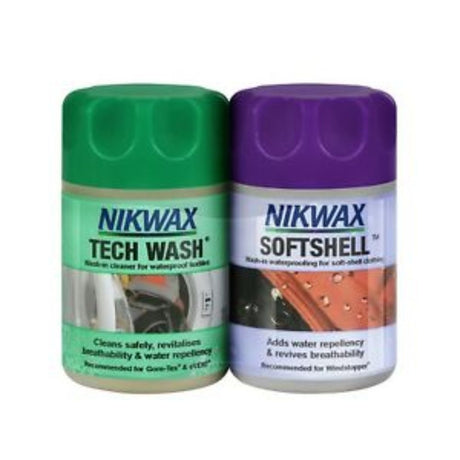 Nikwax Tech Wash/TX.Direct 150ml Twin Pack Default Title - 53 Degrees North 