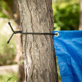 Nite Ize Gear Tie Original - Pack of 2 Black / 12"-Black / 24" - 53 Degrees North 