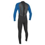 O'Neill Youth Reactor II 3/2mm Back Zip Full Wetsuit Black/Ocean / Age 3-4-Black/Ocean / Age 5-6-Black/Ocean / Age 7-8-Black/Ocean / Age 9-10-Black/Ocean / Age 11-12 - 53 Degrees North 