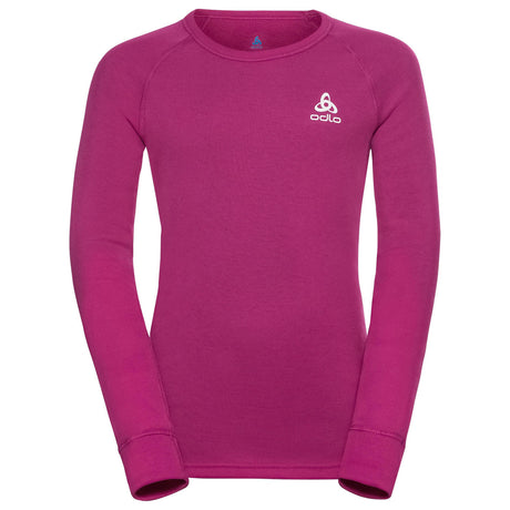 ODLO Kids' Active Warm Eco Baselayer Top Black / Age 3-4-Black / Age 5-6-Black / Age 7-8-Black / Age 9-10-Black / Age 11-12 - 53 Degrees North 