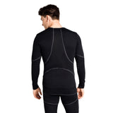 ODLO Men's Active X-Warm Eco Baselayer Top Black / Small-Black / Medium-Black / Large-Black / X-Large-Black / XX-Large - 53 Degrees North 