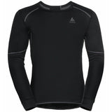 ODLO Men's Active X-Warm Eco Baselayer Top Black / Small-Black / Medium-Black / Large-Black / X-Large-Black / XX-Large - 53 Degrees North 