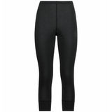 ODLO Women's Active Warm Eco 3/4 Baselayer Pants Black / X-Small-Black / Small-Black / Medium-Black / Large-Black / X-Large - 53 Degrees North 