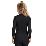 ODLO Women's Active Warm Eco Baselayer Top Fudge / X-Small-Fudge / Small-Fudge / Medium-Fudge / Large-Fudge / X-Large - 53 Degrees North 