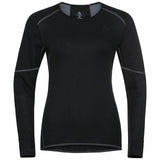 ODLO Women's Active X-Warm Eco Baselayer Top Black / X-Small-Black / Small-Black / Medium-Black / Large-Black / X-Large - 53 Degrees North 