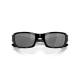 Oakley Fives Squared Black Iridium Polarized Sunglasses Polished Black - 53 Degrees North 
