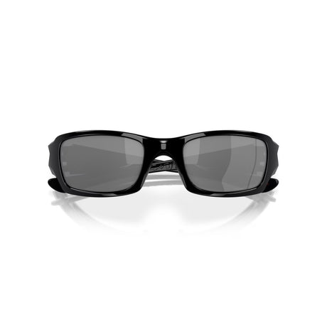 Oakley Fives Squared Black Iridium Polarized Sunglasses Polished Black - 53 Degrees North 